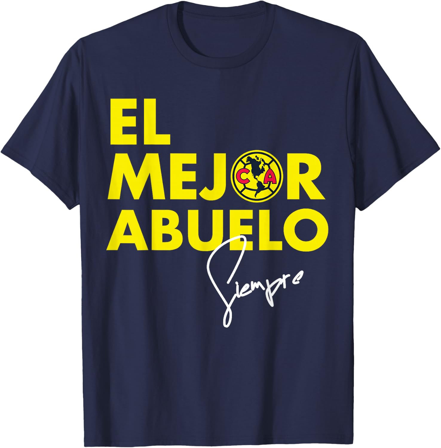 Club America - Score Big with Our Exclusive Collection T-Shirt - T-Shirt | Navy