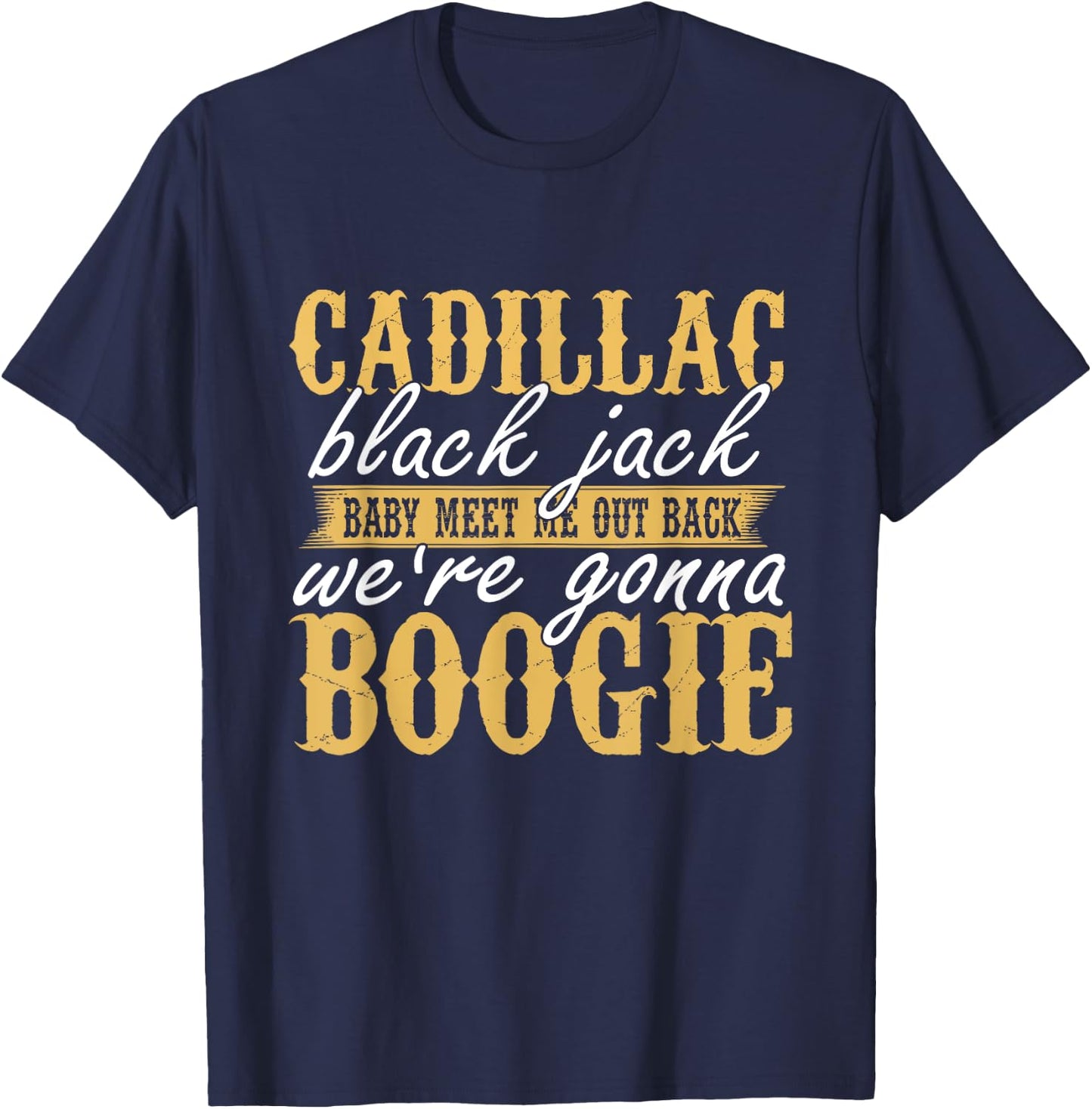 Boot Scootin' Boogie Country Music T-Shirt - T-Shirt | Navy