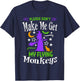 Don't Make Me Get My Flying Monkeys Halloween Funny Witch T-Shirt - T-Shirt | Navy