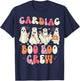 Halloween Cardiac Boo Crew Nurse Ghost Cute Health Worker T-Shirt - T-Shirt | Navy
