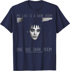 Beetlejuice Lydia One Big Dark Room T-Shirt - T-Shirt | Navy