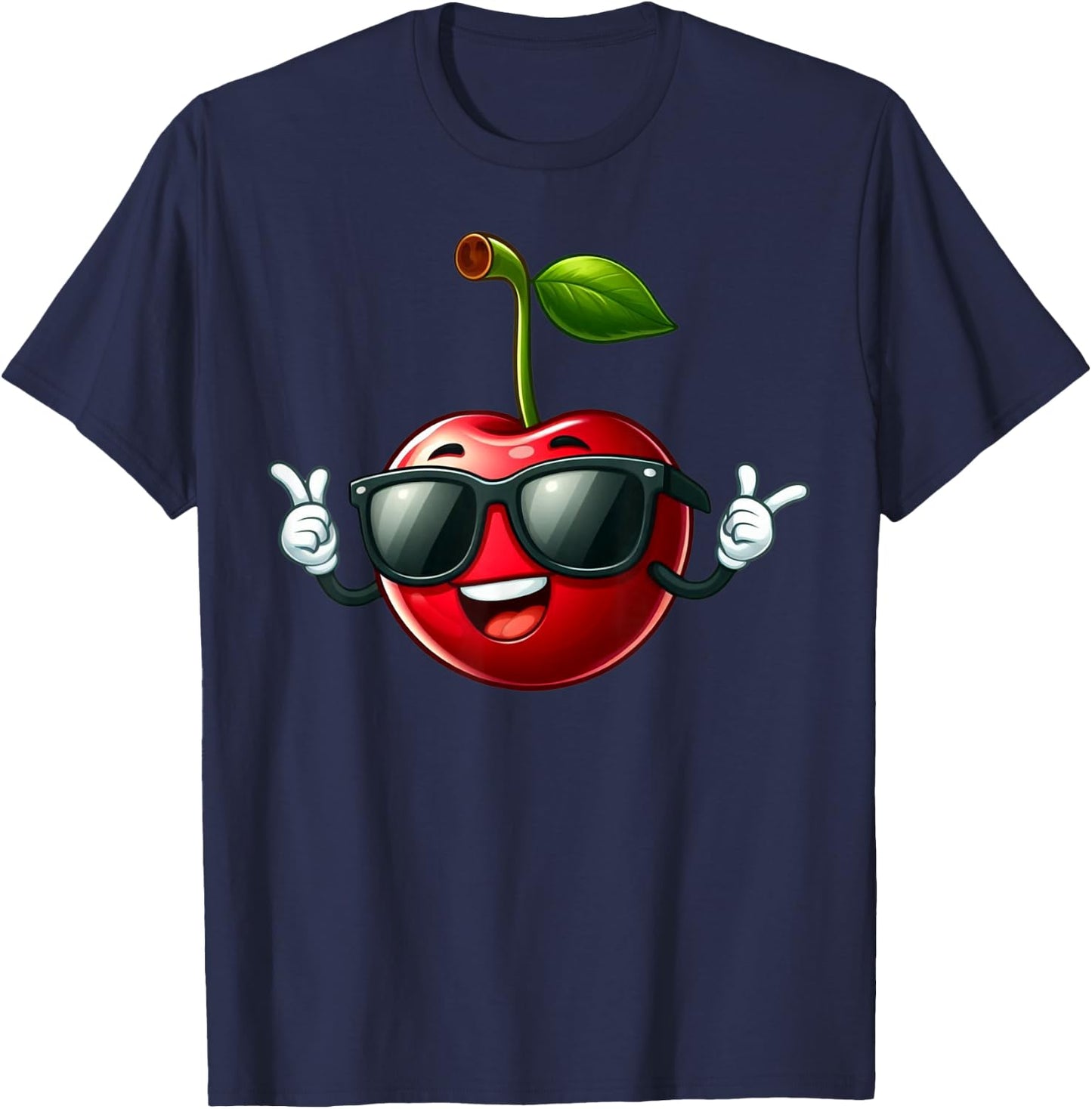 Beautiful cherry costume for boys and girls T-Shirt - T-Shirt | Navy