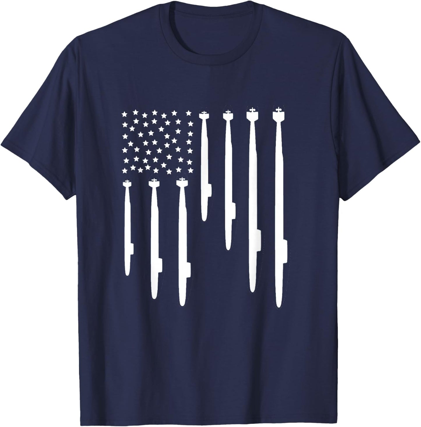 US Submarine Veteran Flag T-Shirt - T-Shirt | Navy