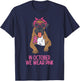 In October We Wear Pink Boxer Dog Breast Cancer Awareness T-Shirt - T-Shirt | Navy