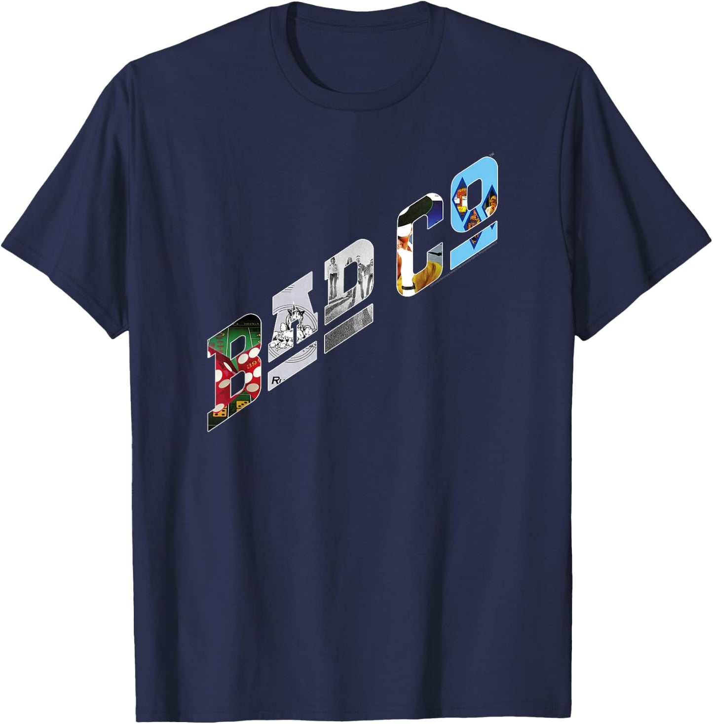 Bad Company The Original Bad Co. Anthology Logo T-Shirt - T-Shirt | Navy