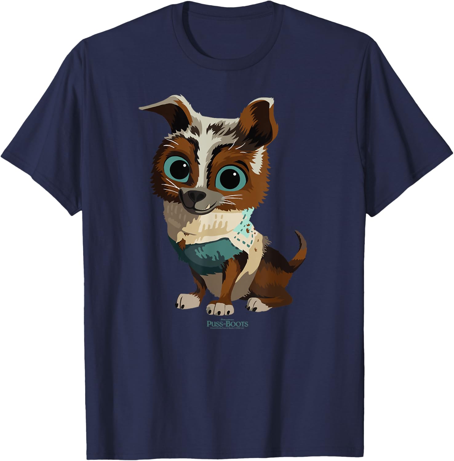 DreamWorks Puss in Boots: The Last Wish Perrito T-Shirt - T-Shirt | Navy