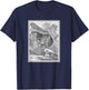 There Was An Old Woman Who Lived in a Shoe T-Shirt - T-Shirt | Navy