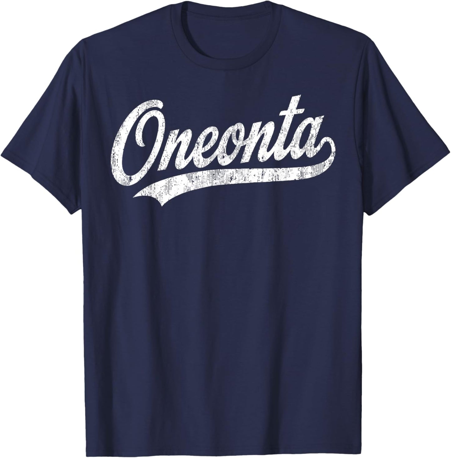 Oneonta Vintage Design Men Women Kids T-Shirt - T-Shirt | Navy