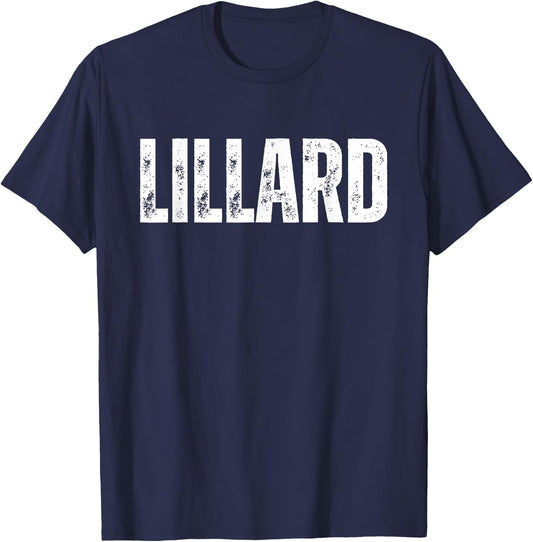 Lillard Graphic T-Shirt - T-Shirt | Navy