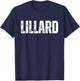 Lillard Graphic T-Shirt - T-Shirt | Navy