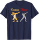 Dabbing Cowardly Lion Courage Tin Man Heart Wizard of Oz T-Shirt - T-Shirt | Navy