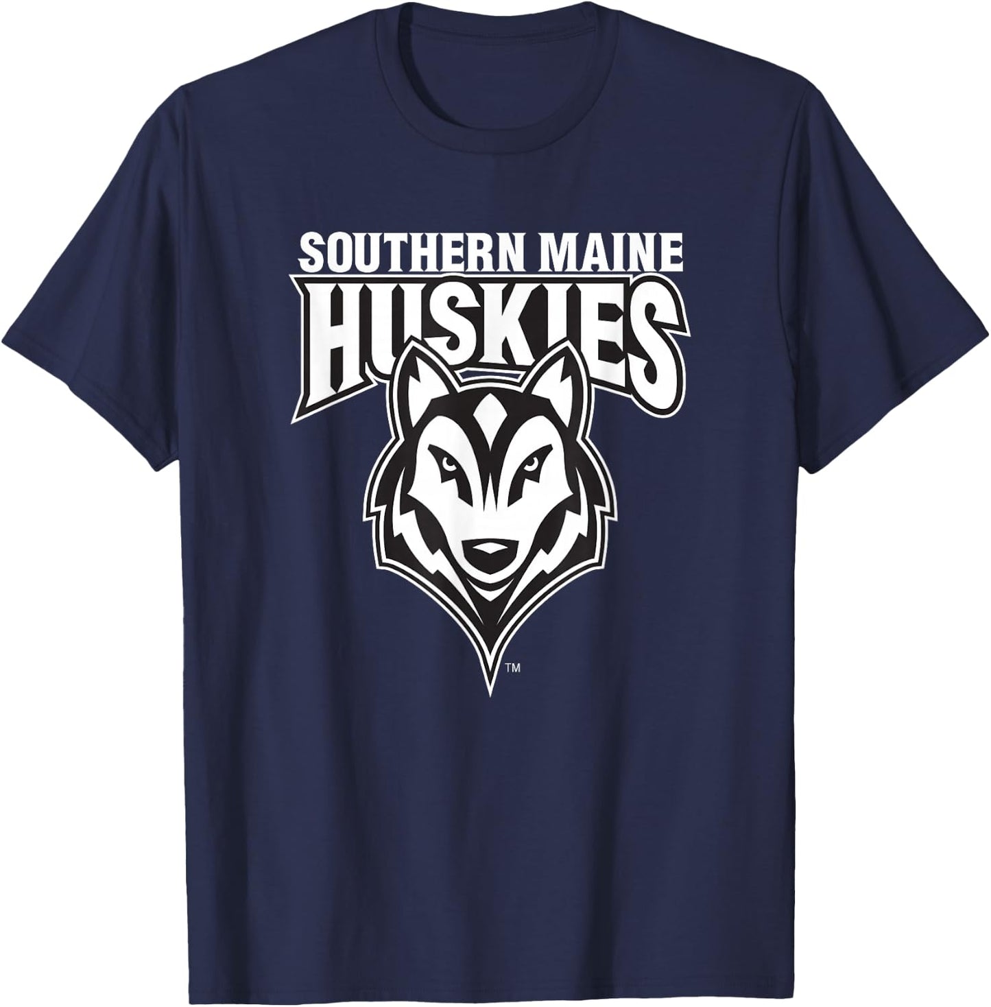 University of Southern Maine USM Huskies T-Shirt - T-Shirt | Navy