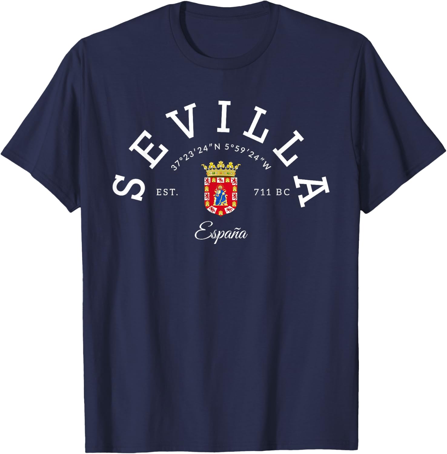 Sevilla Spain Sevilla travel Sevilla family vacation Trip T-Shirt - T-Shirt | Navy
