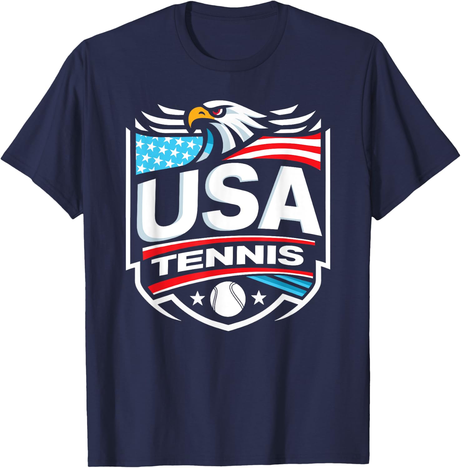 USA Tennis T-Shirt - T-Shirt | Navy
