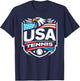 USA Tennis T-Shirt - T-Shirt | Navy