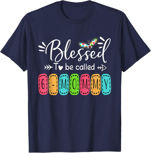 Blessed To Be Called Gmommy Stitch Patch, Gift