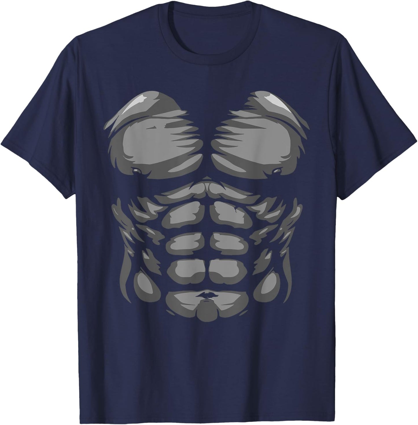 Funny Halloween Shirt Kid Adult Monkey Gorilla Chest Costume T-Shirt - T-Shirt | Navy