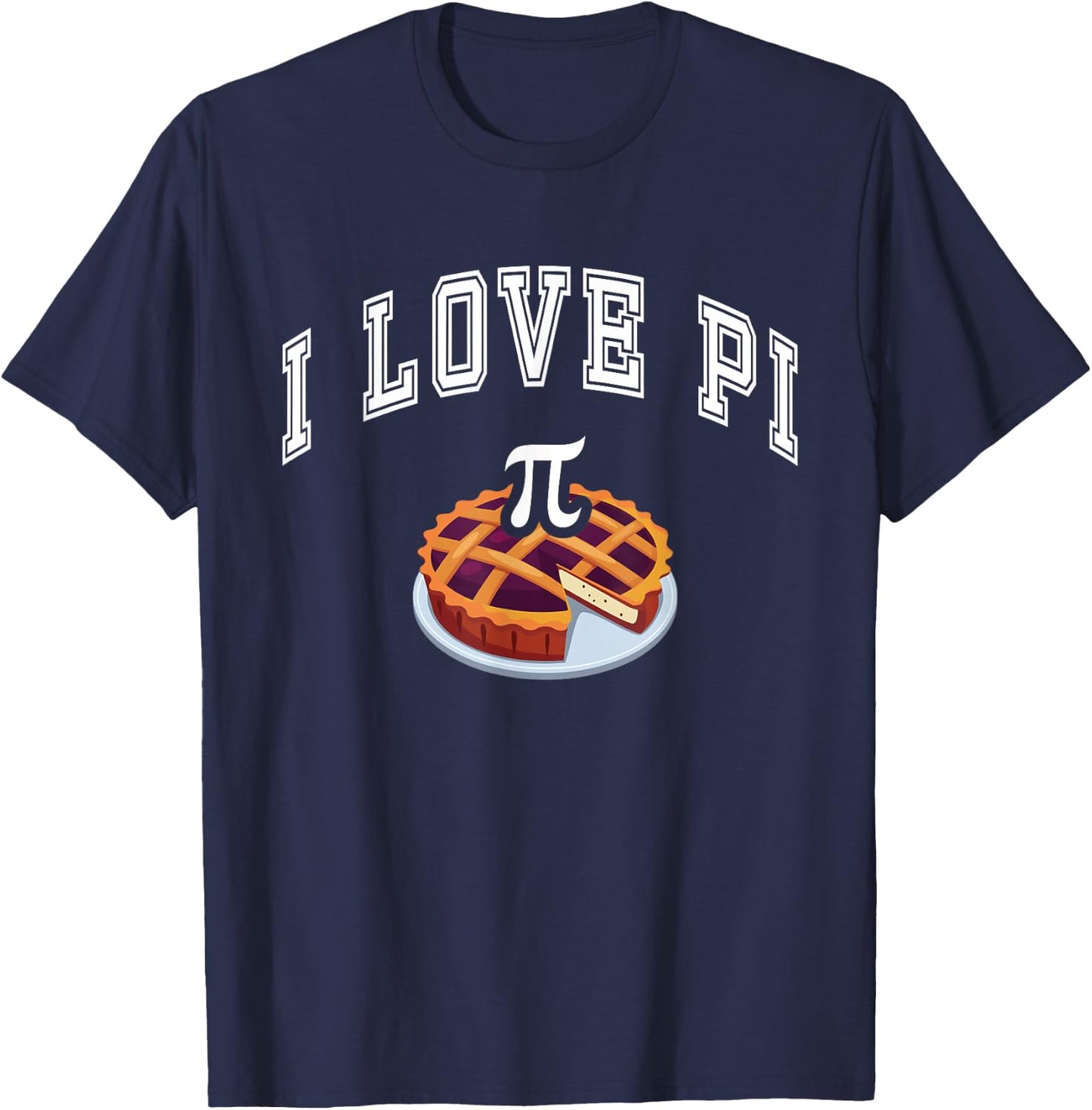 Happy Pi Day I Love Pi Celebrate Pi Day Geek Nerd T-Shirt - T-Shirt | Navy