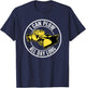 I Can Plow Funny Snow Plow Driver T-Shirt - T-Shirt | Navy