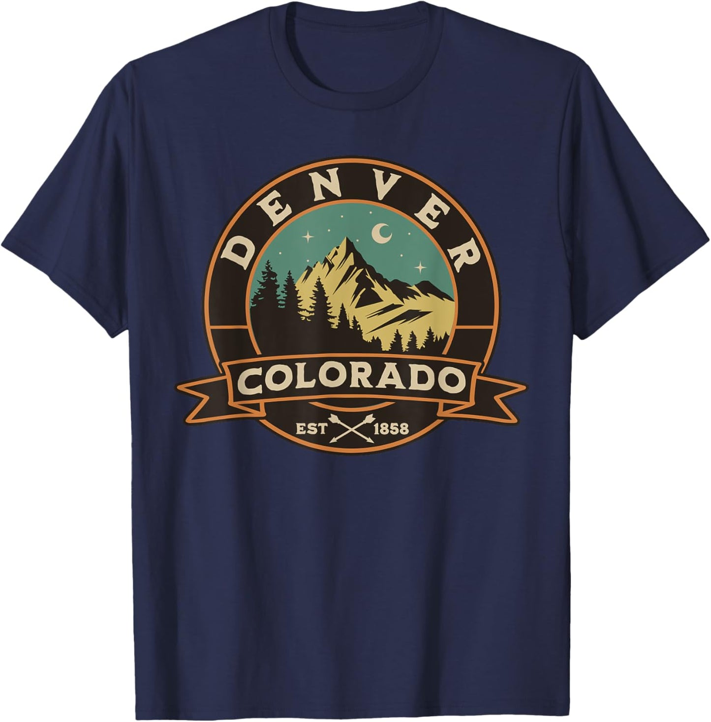 Denver T-Shirt - T-Shirt | Navy