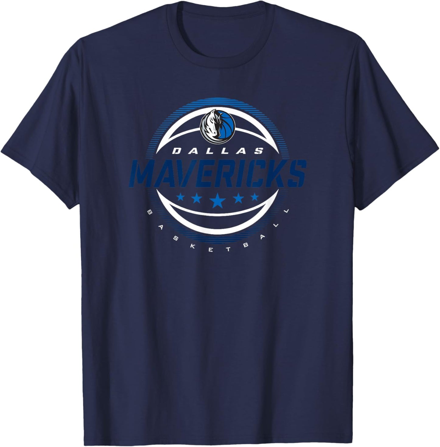 NBA Dallas Mavericks The Rock T-Shirt - T-Shirt | Navy