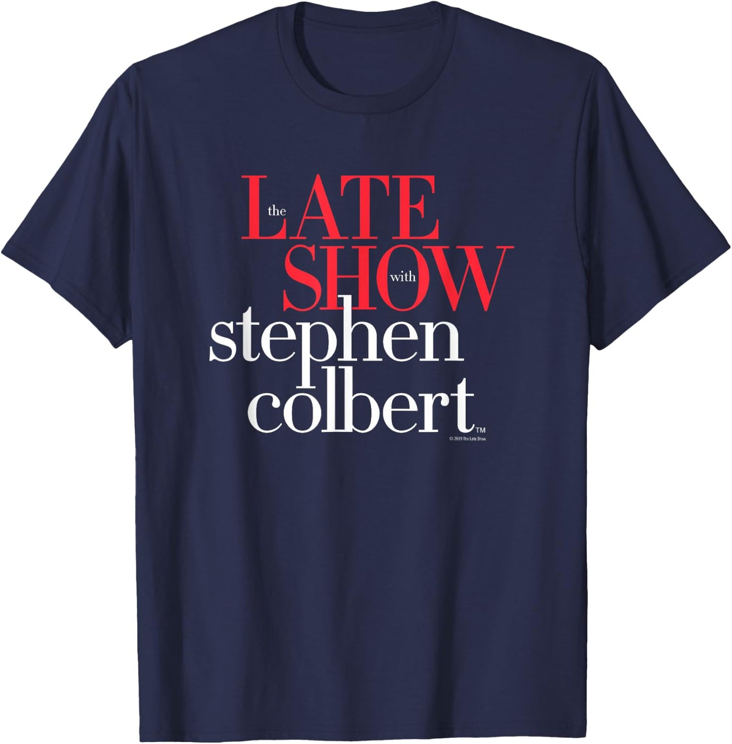 The Late Show with Stephen Colbert T-Shirt - T-Shirt | Navy