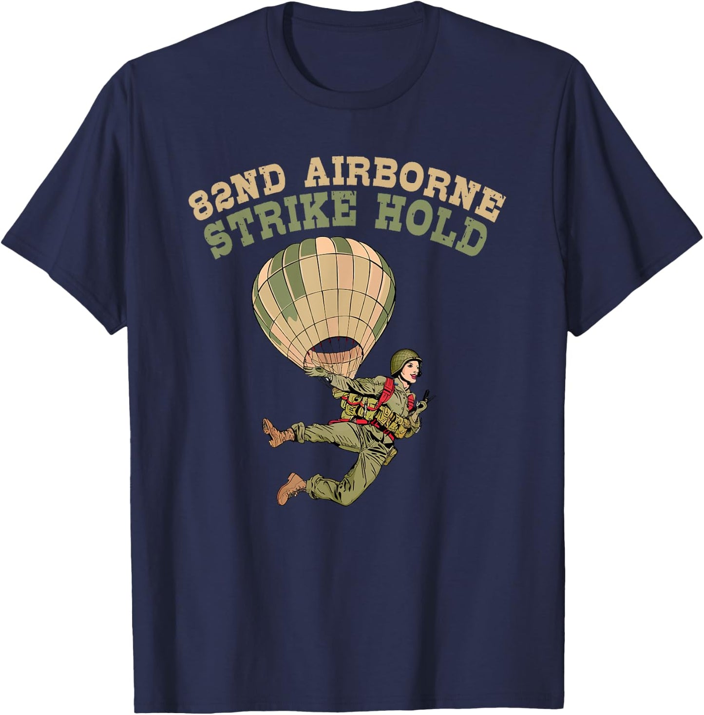 Paratrooper Boots Paratrooper Toy Army 82nd Airborne Veteran T-Shirt - T-Shirt | Navy