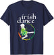 Irish Dance Girl Colors St Patricks Day Ceili Dancer Girl T-Shirt - T-Shirt | Navy