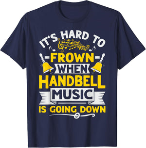 Handbell Player Design for a Handbell Choir Member T-Shirt - T-Shirt | Navy