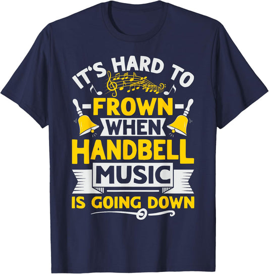 Handbell Player Design for a Handbell Choir Member T-Shirt - T-Shirt | Navy