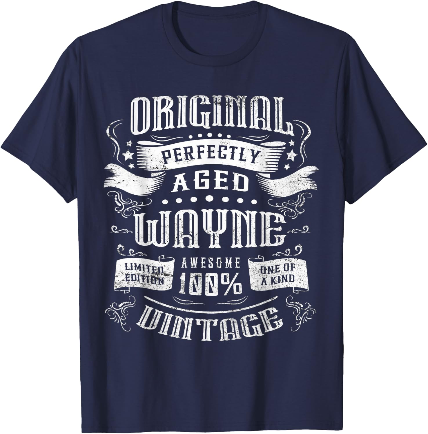 Wayne Original T-Shirt - T-Shirt | Navy
