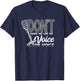Voice Acting Voice Voice Over Artist Acting Voice Actor T-Shirt - T-Shirt | Navy