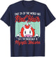 I'm Basically A Majestic Unicorn Ginger Redhead Red Hair T-Shirt - T-Shirt | Navy