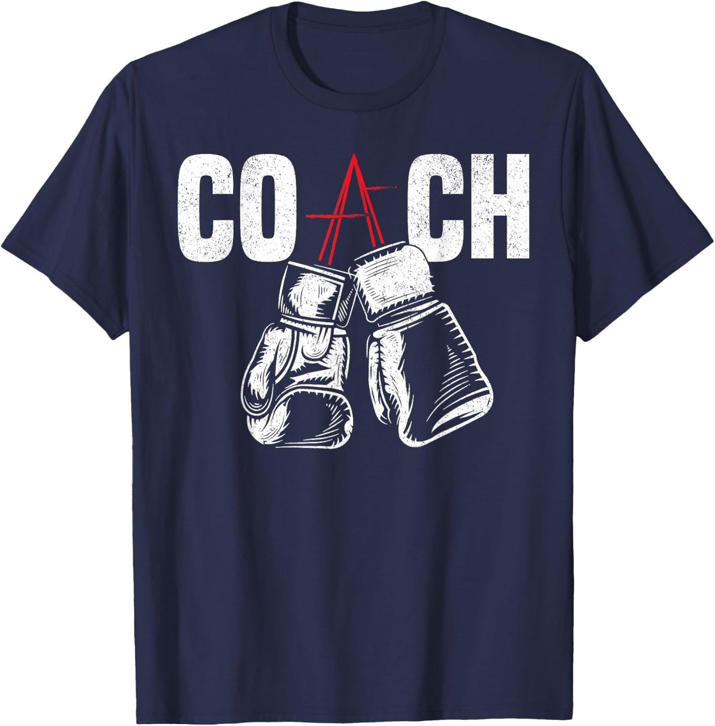 Kickboxing Kickboxer Gym Boxer Boxing Coach T-Shirt - T-Shirt | Navy