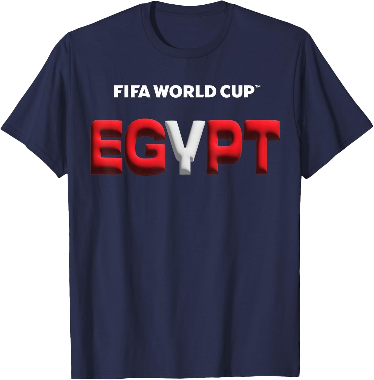 FIFA World CUP26 Egypt Bubble Color T-Shirt - T-Shirt | Navy