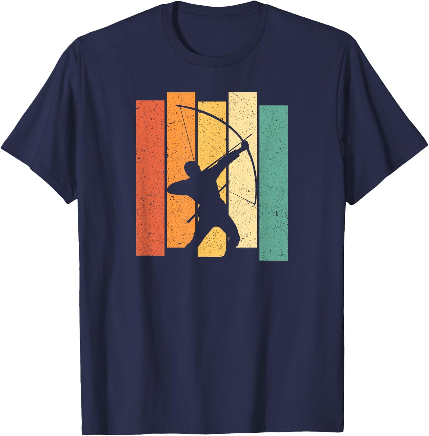 Retro Archery Design for Archer Men T-Shirt - T-Shirt | Navy