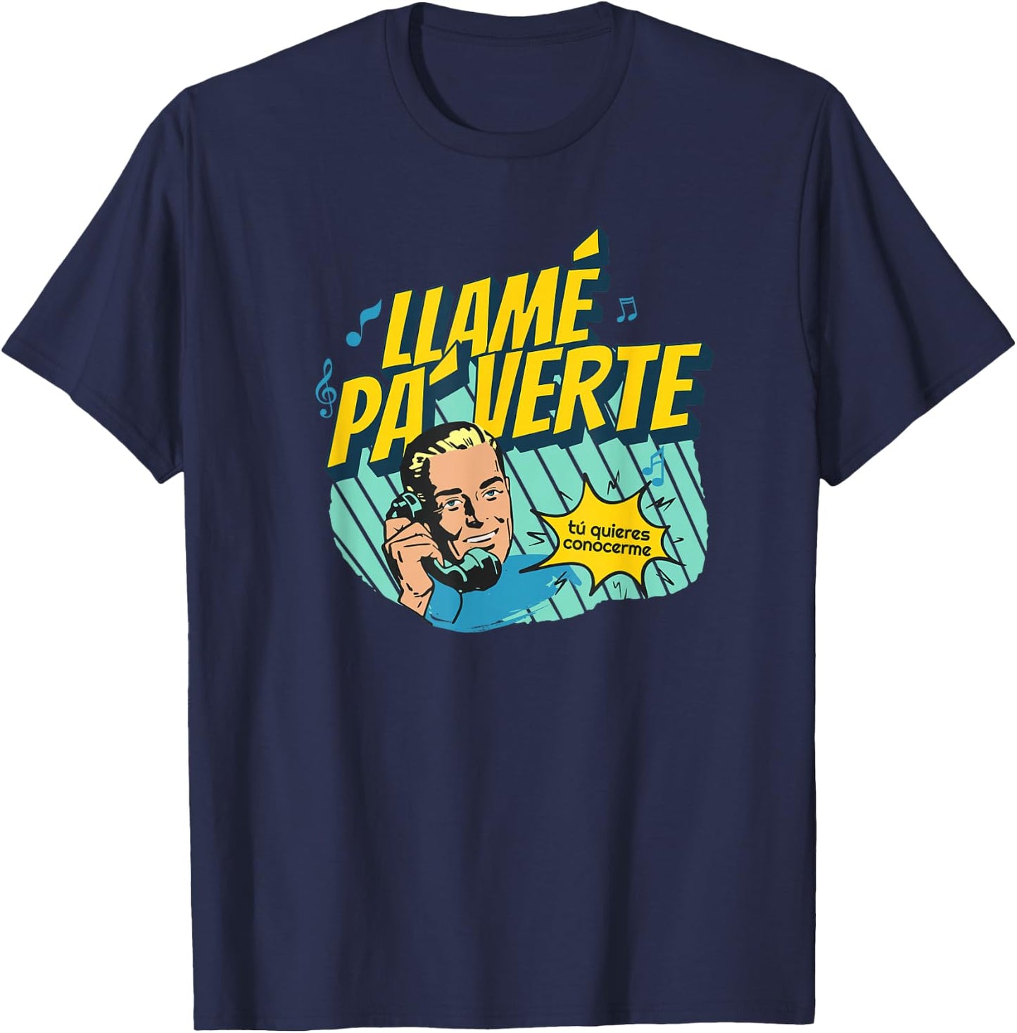 Reggaeton Viejo I Love regeton Old Classic 90s Vintage 2000s T-Shirt - T-Shirt | Navy