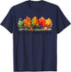 Fall Is My Favorite Color Funny Autumn Lover T-Shirt - T-Shirt | Navy