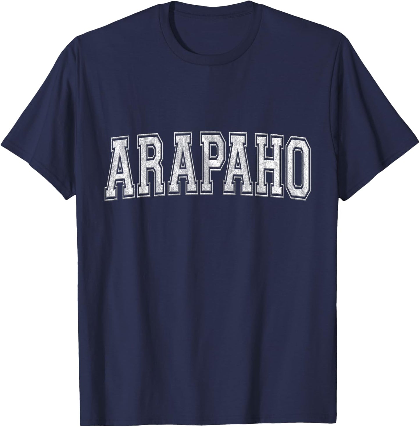 Arapaho - Arapaho Varsity - Arapaho Tribe T-Shirt - T-Shirt | Navy