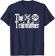 Railroad Train, Railroad Engineer, Train Lover, Train Fan T-Shirt - T-Shirt | Navy