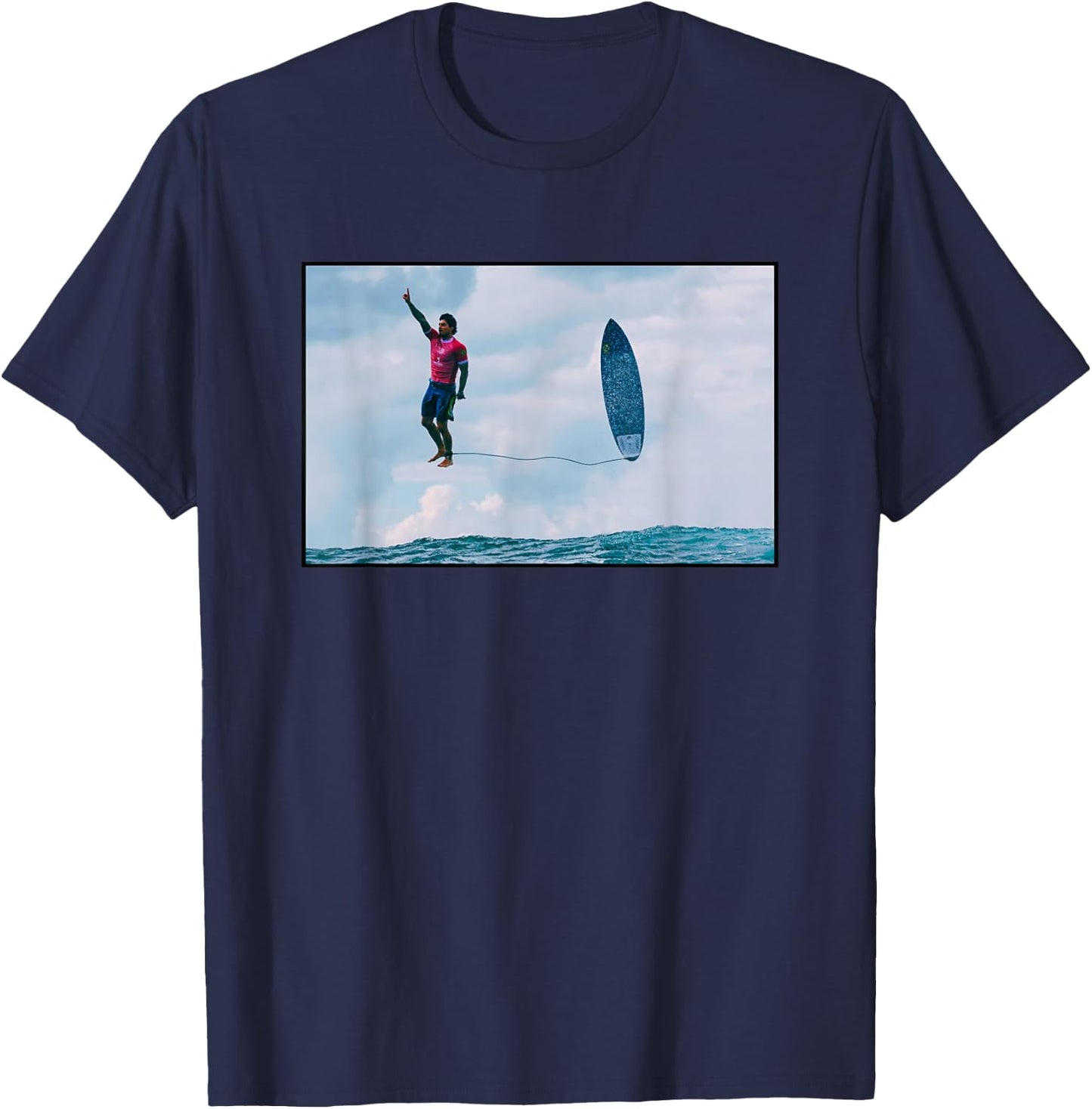 Touched by Surf- Gabriel Medina T-Shirt - T-Shirt | Navy