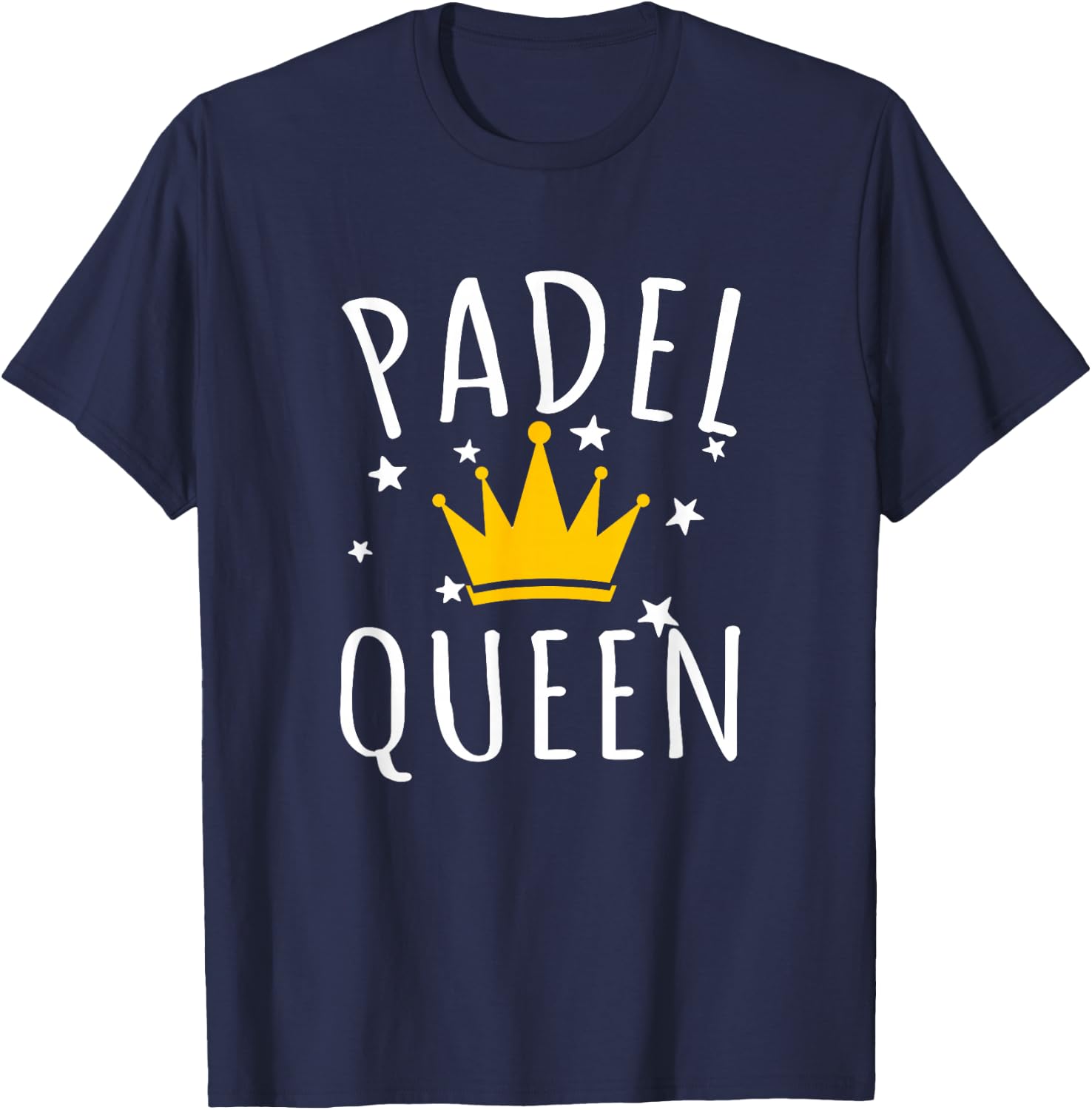 Women's Padel Queen Practice Gift Padel T-Shirt - T-Shirt | Navy