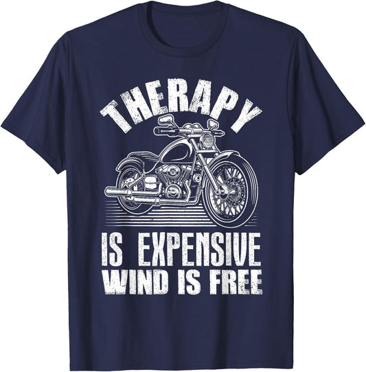 Cool Motorcycle Women Motorcycle Lovers Bike Rider T-Shirt - T-Shirt | Navy