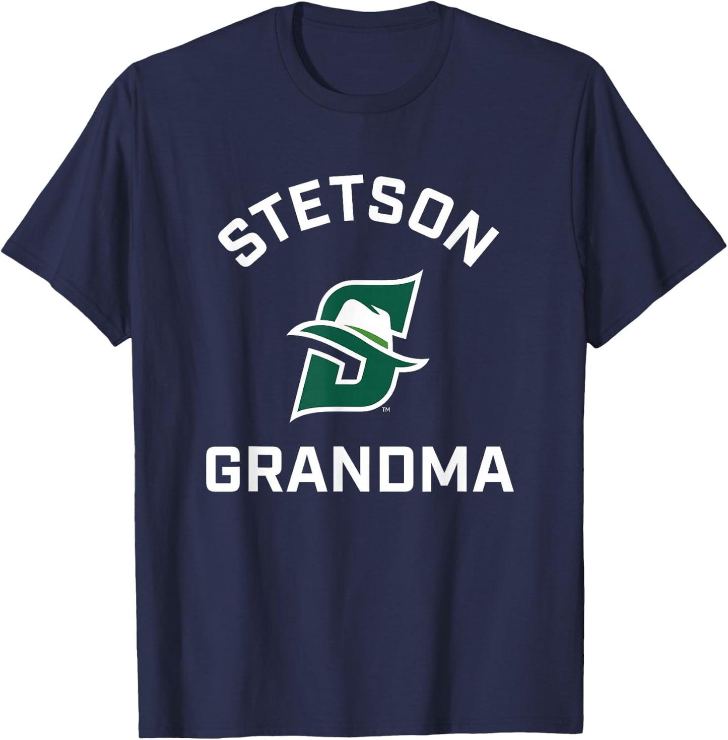 Stetson University Hatters Arched Grandma T-Shirt - T-Shirt | Navy