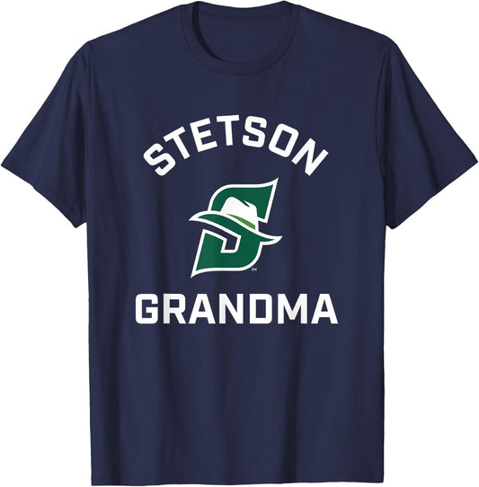 Stetson University Hatters Arched Grandma T-Shirt - T-Shirt | Navy