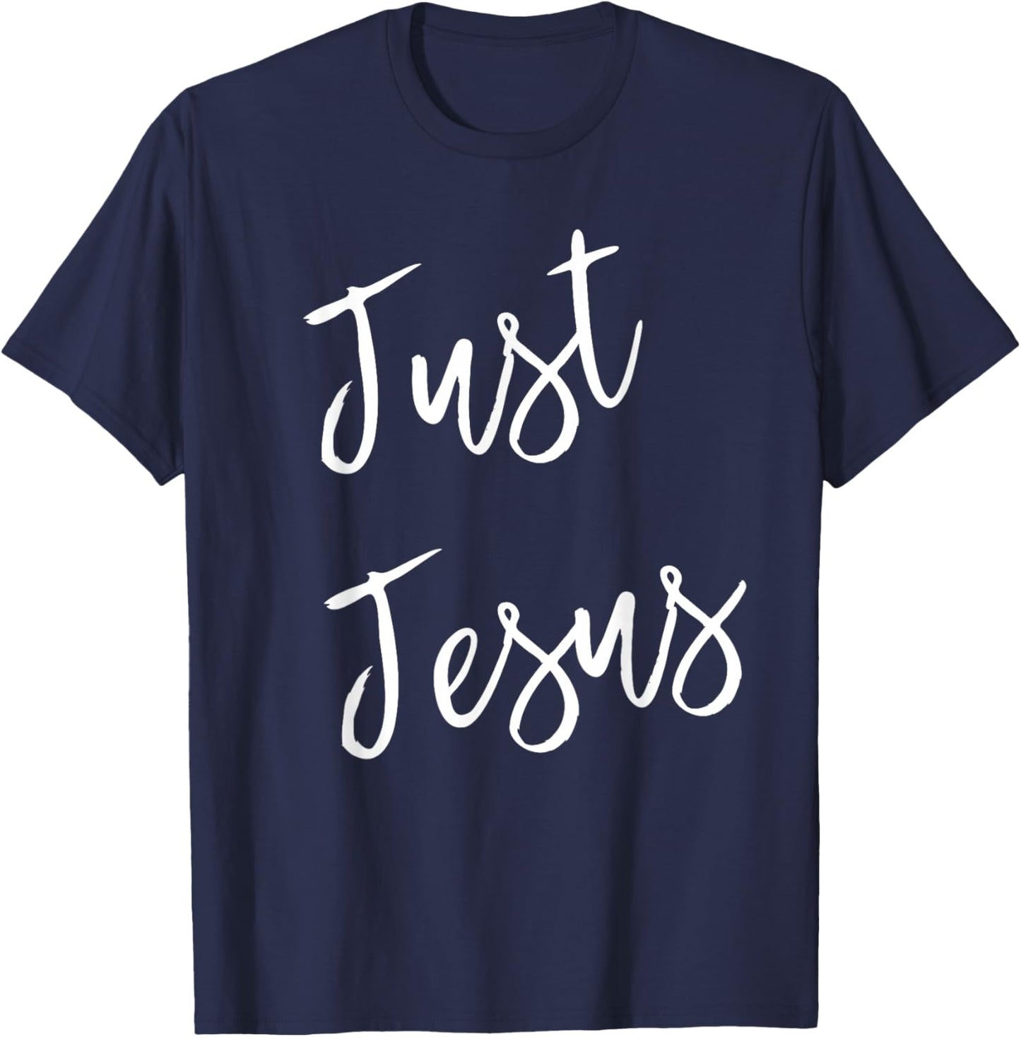 Just Jesus T-Shirt - T-Shirt | Navy
