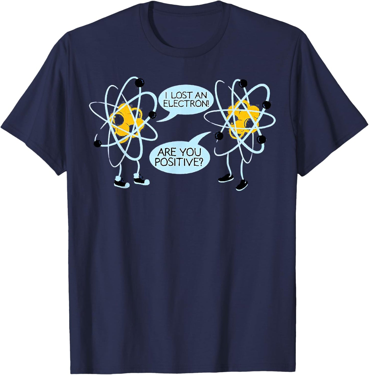 Electrons Geek T-Shirt - T-Shirt | Navy