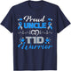 Proud Uncle Of T1D Warrior Type 1 Diabetes Awareness Month T-Shirt - T-Shirt | Navy