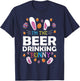 I'm The Beer Drinking Bunny Matching Family Easter Costume T-Shirt - T-Shirt | Navy