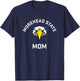 Morehead State University Eagles Arched Mom T-Shirt - T-Shirt | Navy
